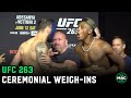 UFC 263 Ceremonial Weigh-Ins and Final Face Offs