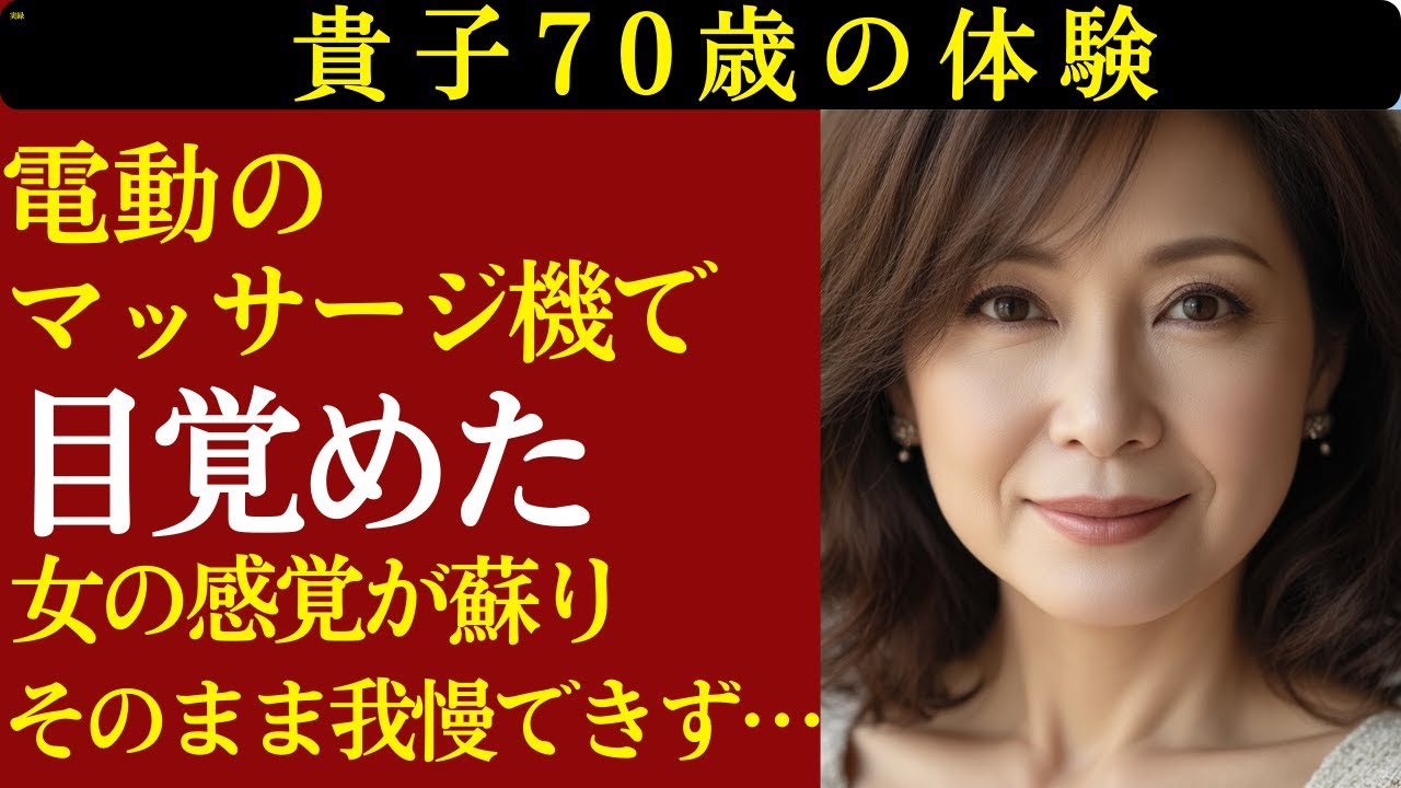 Outline Video 【シニア恋愛】「この振動…すごい…」マッサージ機で目覚めた70歳女性の秘密【シニアの恋愛ラヂオ】