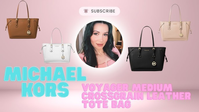 Unboxing Michael Michael Kors Voyager Large Saffiano Leather Top