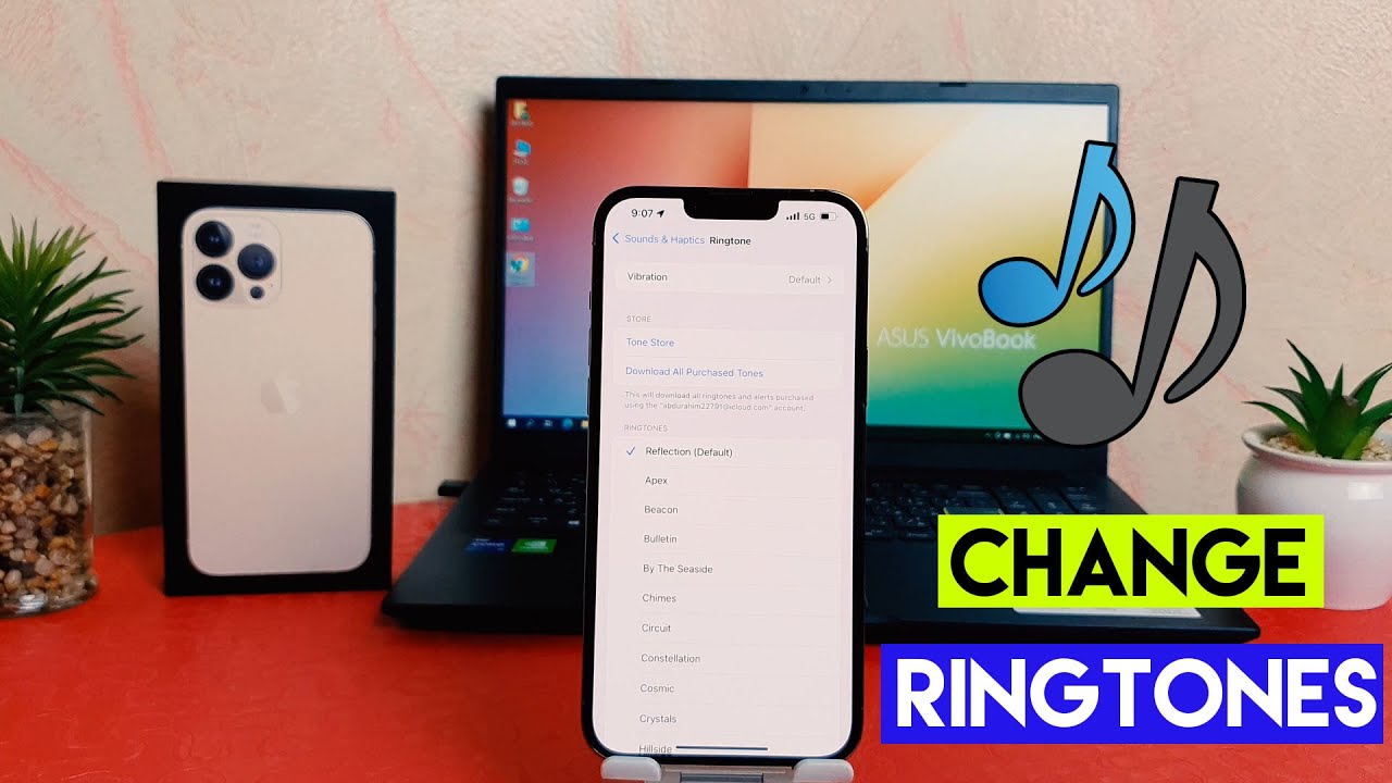 how to change ringtone on iphone 13