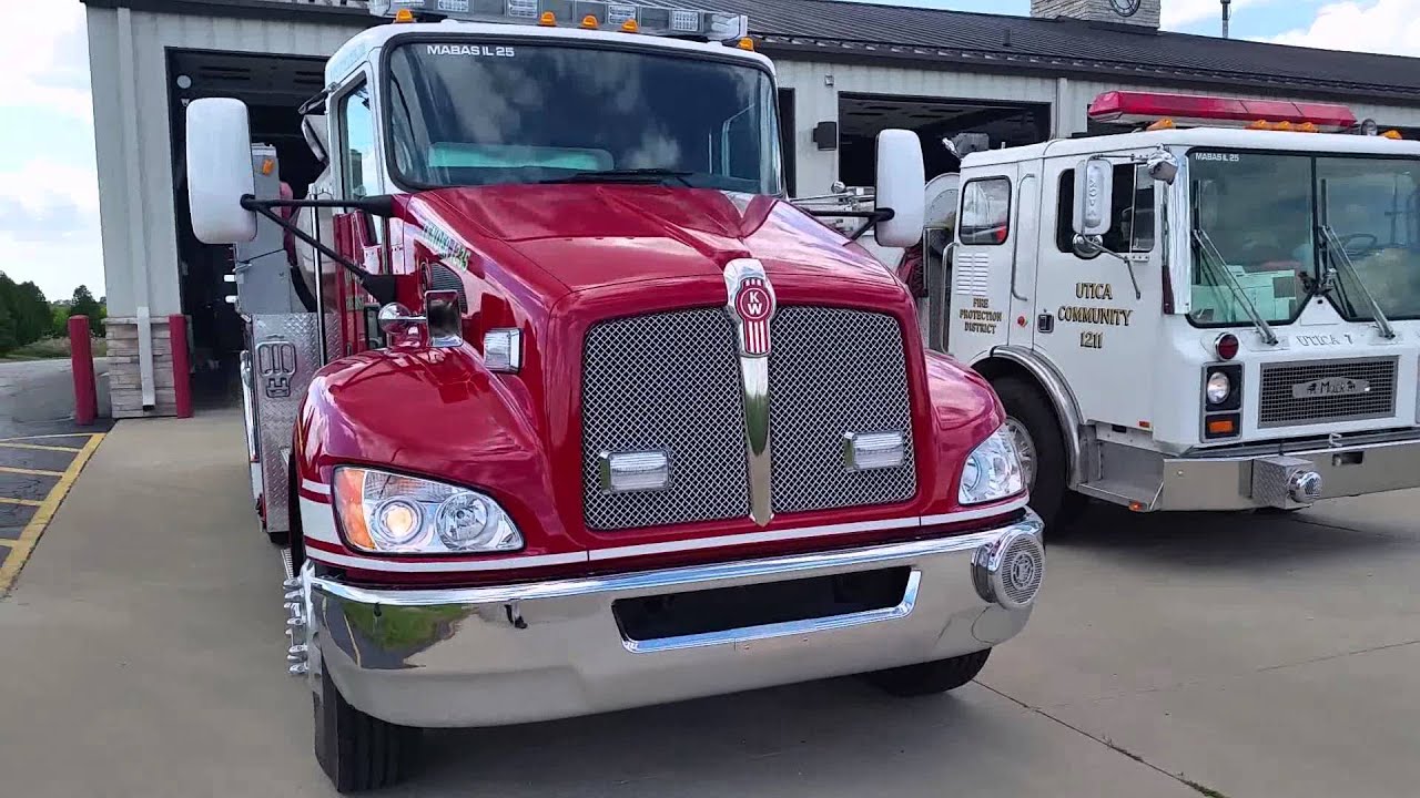 Utica Fire Protection District Tender 1235 YouTube