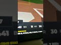 I hit for the cycle in hcbb
