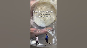 What happens when you use an overly acidic starter to make sourdough bread