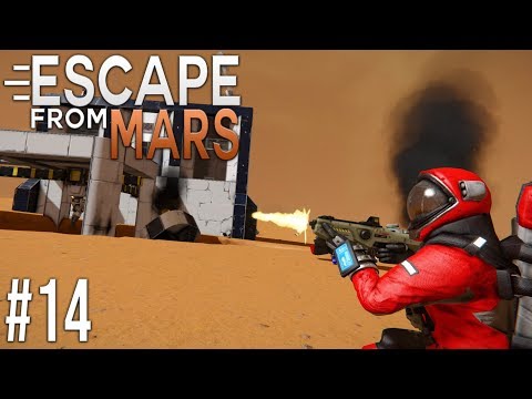 Space Engineers: ESCAPE from MARS! - Ep #14 - WORST Survival Ever!