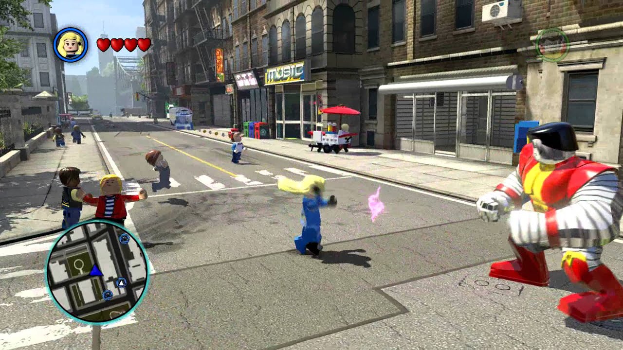 LEGO MARVEL Super Heroes - Invisible Woman Can't Kill Colossus (1080p)