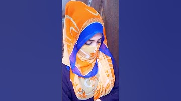 Summer Full Coverage Hijab Style with niqab 2023😍 #youtubeshorts #shorts #hijab