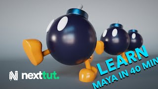 Maya Beginner Tutorial | Learn Maya in 40 min!