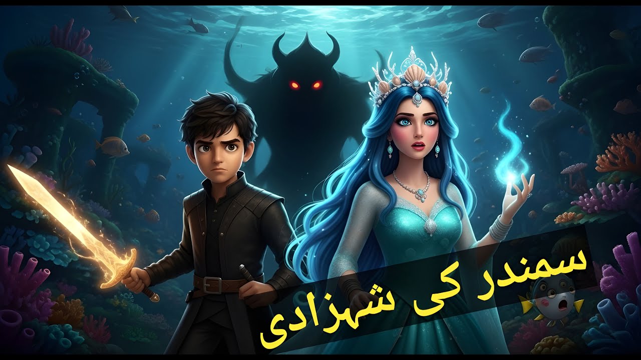 Princess of the Sea ❄️ | Urdu Stories | Hindi Fairy Tales 