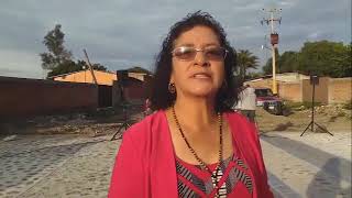 Vecina agradece a autoridades por la urbanización de su calle. El Comalillo, Pénjamo