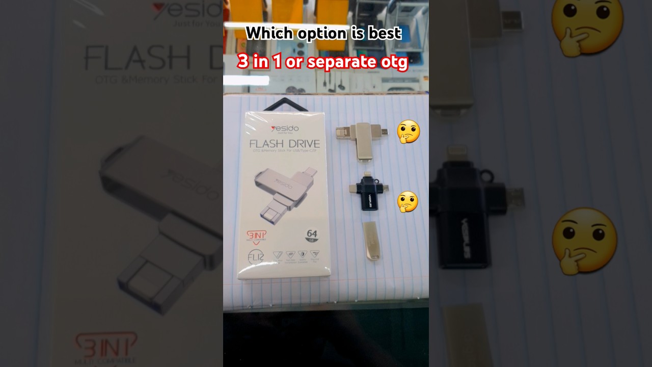 3 in 1 usb or separate otg for USB