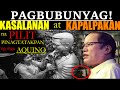 MADILIM NA BALAK NG MGA AQUINO | KapatidAvinidz