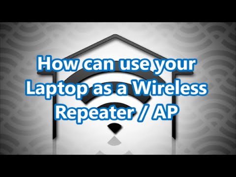 تصویری: چگونه می توان لپ تاپ را به عنوان یک نقطه دسترسی در آورد