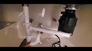 How to Install Kitchen Sink Drain Pipes