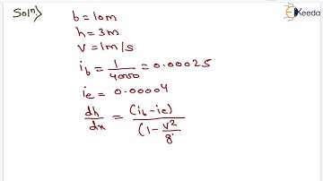 Numerical of GVF | Hydraulics - GATE