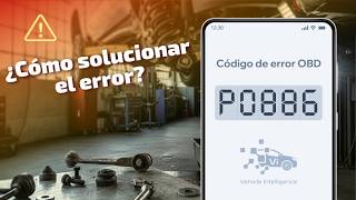 P0886 - Relé de potencia bajo en transmisión automática