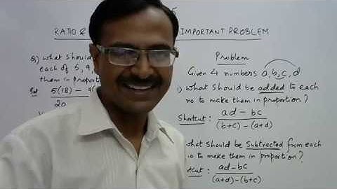 Amazing Shortcuts : Ratio and Proportion