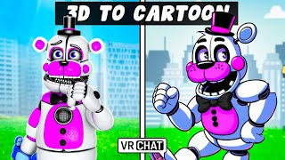 Funtime Freddy BECOMES a Cartoon in VRChat
