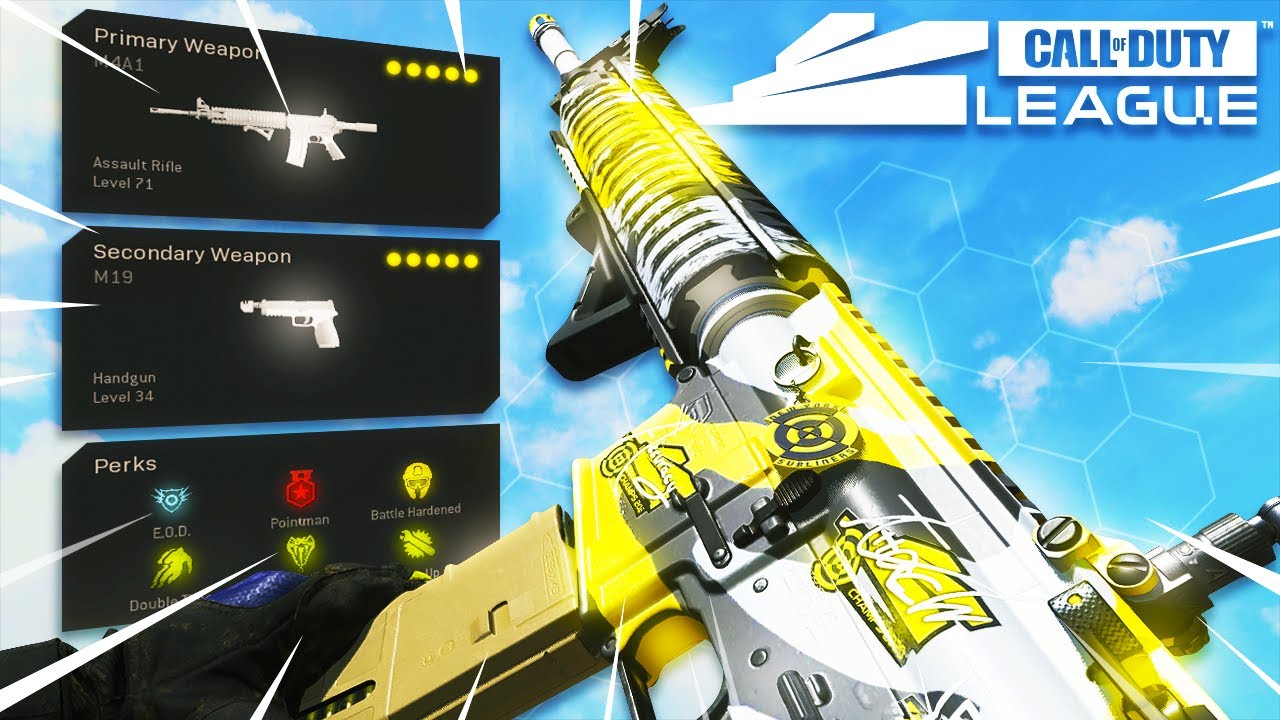 the PRO PLAYER M4A1 CLASS SETUP in Modern Warfare! NEW BEST "M4A1" CLASS SETUP! (Modern Warfare)