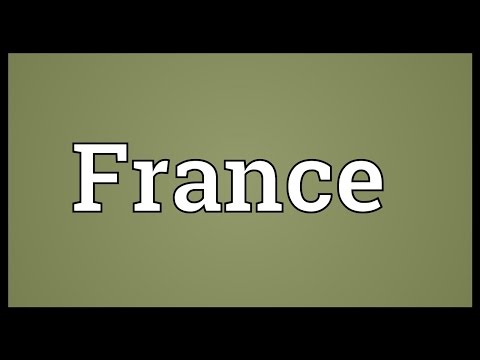 France Meaning
