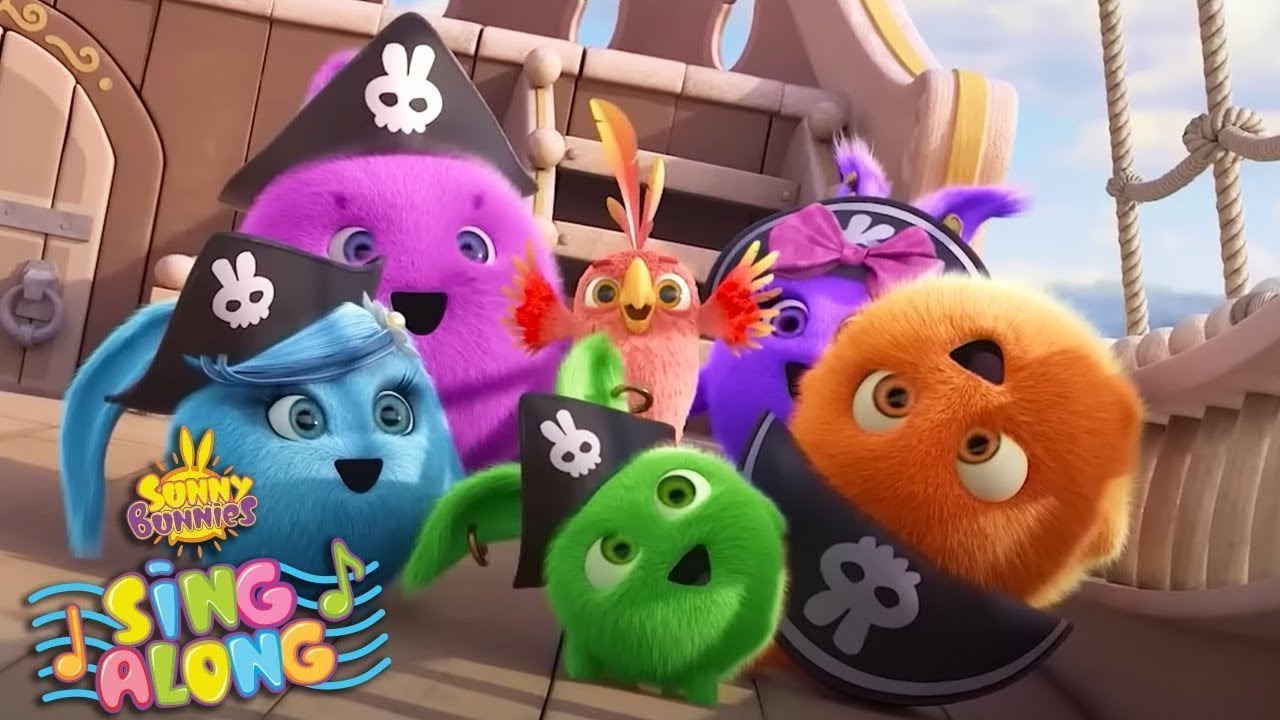 BUBBLE PIRATE | SUNNY BUNNIES SING ALONG COMPILATION | Kartun untuk Anak | Sajak Pembibitan