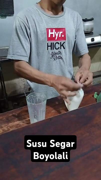 Susu Segar. #susu #sapi #sususegar #boyolali #streetfood #wedangan #hik #angkringan #kulinerdisolo