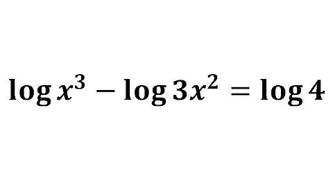 Find the Value of X in Logarithmic Equation | Math Rapper