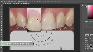 One Minute Tutorial: The eLAB digital try-in in Photoshop