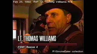 FDNY R-4 Lt. Tommy Williams Tribute (Better Quality)