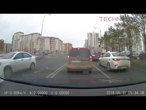 Intego VX-550HD: пример видеосъемки (день/ночь/парковка)