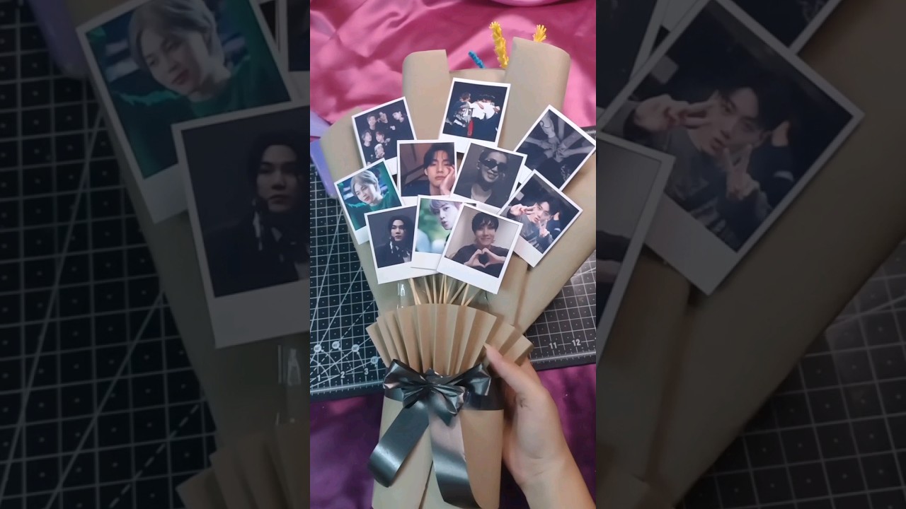 BOUQUET DIY | POLAROID BOUQUET | EASY GIFT IDEAS |