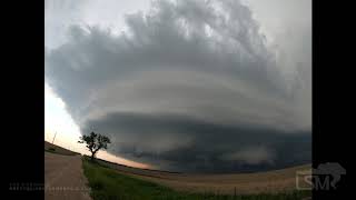 6-8-2020 Arnold, Nebraska - Meso Explosion - Supercell