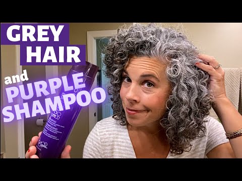 Purple Shampoo & Grey Hair | How It Effects My Silver (White) Hair - thptnganamst.edu.vn