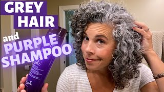 Purple Shampoo & Grey Hair | How It Effects My Silver (White) Hair