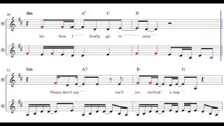 Layla  - Eb Alto Sax Sheet Music [ ERIC CLAPTON ]