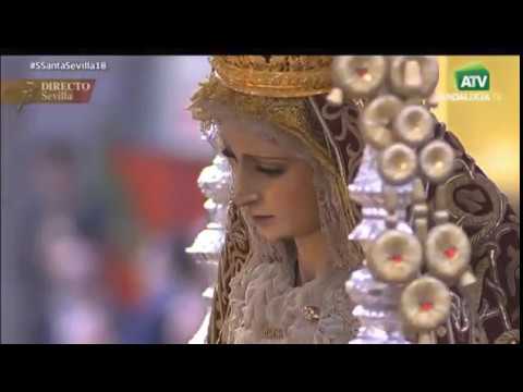 Virgen del Patrocinio (El Cachorro) en Campana 2018