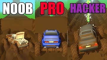 NOOB vs PRO vs HACKER in MUDRACING