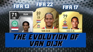 The EVOLUTION of VAN DIJK | FIFA 13 to FIFA 22 | FIFA 22