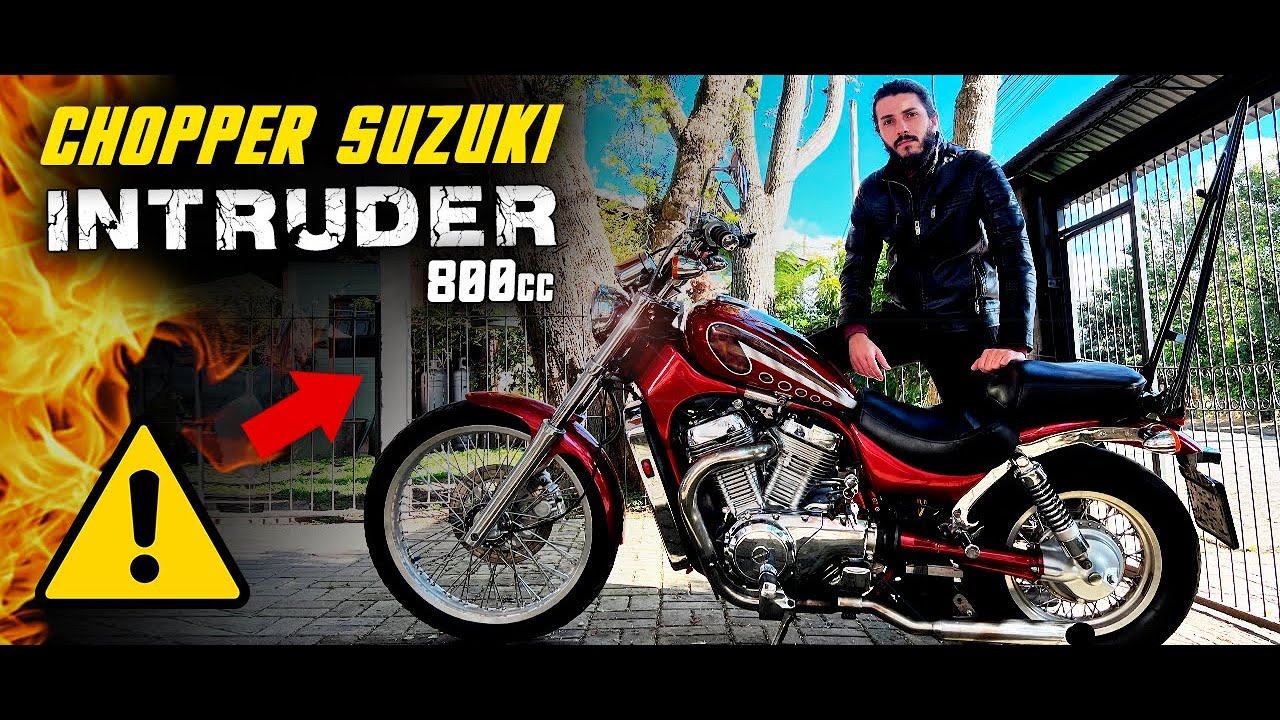 Rodolfinho da Z- Testando Suzuki Intruder 250. 