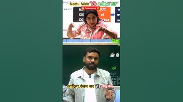 आदित्य सर reply to नीतू मैंम controversy neetu mam Vs aditya ranjan sir #shorts #sscteachers #fight