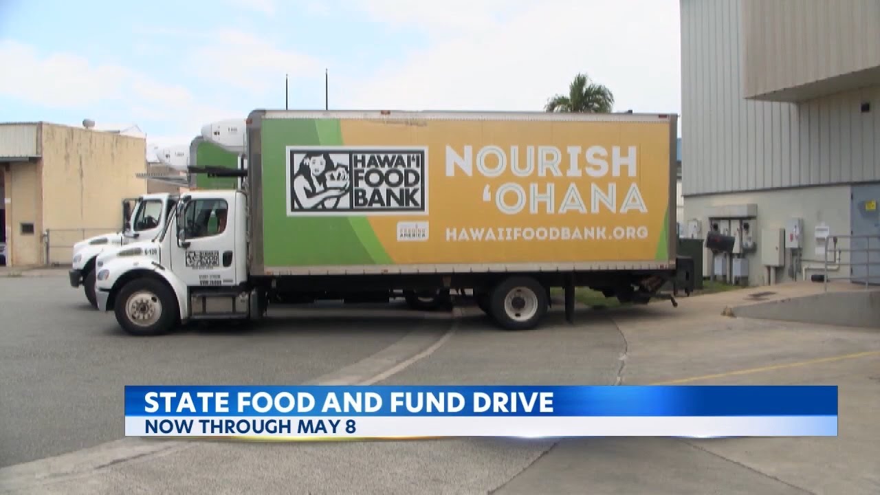 State launches food and fund drive to fight hunger in Hawaii