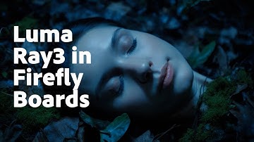 Luma Ray3 Video Model in Adobe Firefly Boards!