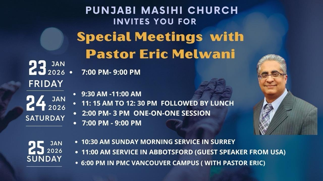SUNDAY SERVICE | JANUARY 25 2026 | Punjabi Masihi Church Vancouver