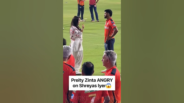 OMG Preity Zinta Got Angry On Shreyas Iyer After Loss #preityzinta #trending #viralnow #ipl #shorts