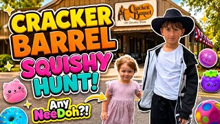 Squishy Hunting at Cracker Barrel! Did We Find Any NeeDoh?