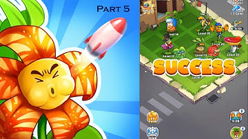 Merge Plants Gameplay Walkthrough Part 5 (iOS, Android) - TINAMO Chanel