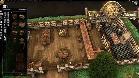 Tavern in Dungeon Alchemist