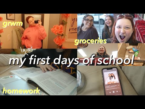 VLOG: my last first days of college *Pace University*