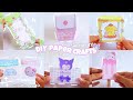 DIY paper crafts compilation🌷 ✨DIY sanrio crafts ✨#diy #papercraft #craft #artandcraft #sanrio