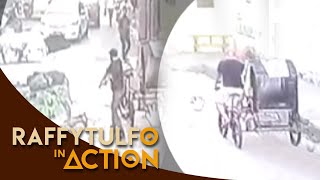 PEDICAB DRIVER, DINAKIP NG MGA PULIS AT ISINAKAY SA ISANG PRIVATE VEHICLE