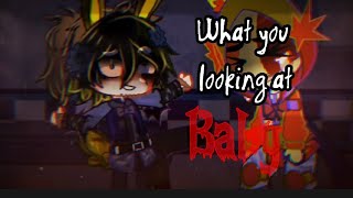 ??What you looking at baby?? gachaclub meme (ft William Afton)